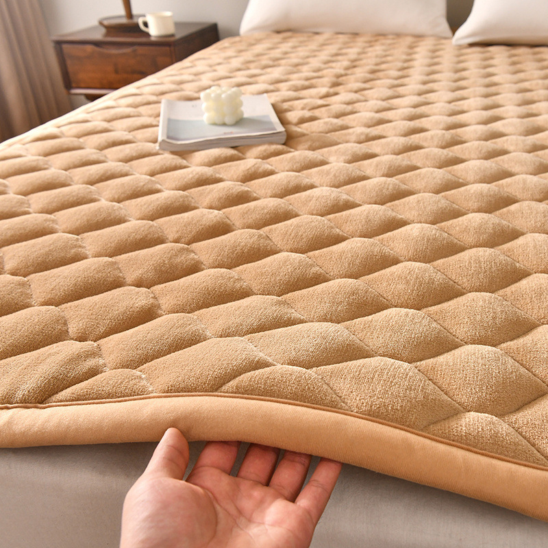 Mattress Pad Topper - Surmatelas en flanelle épaisse, surmatelas en