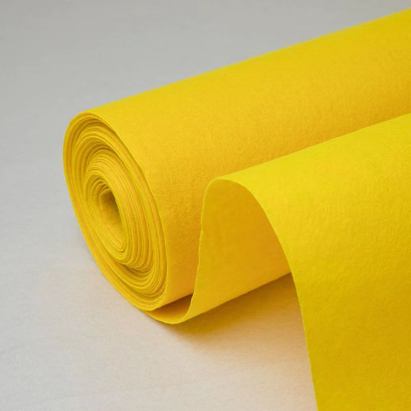 Home Textiles Exhibition - Tapis jetable jaune pour scène de