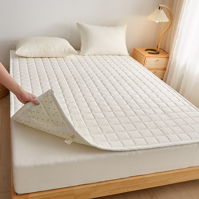 Mattress Pad Topper - Surmatelas en coton doux 90x200cm, pour