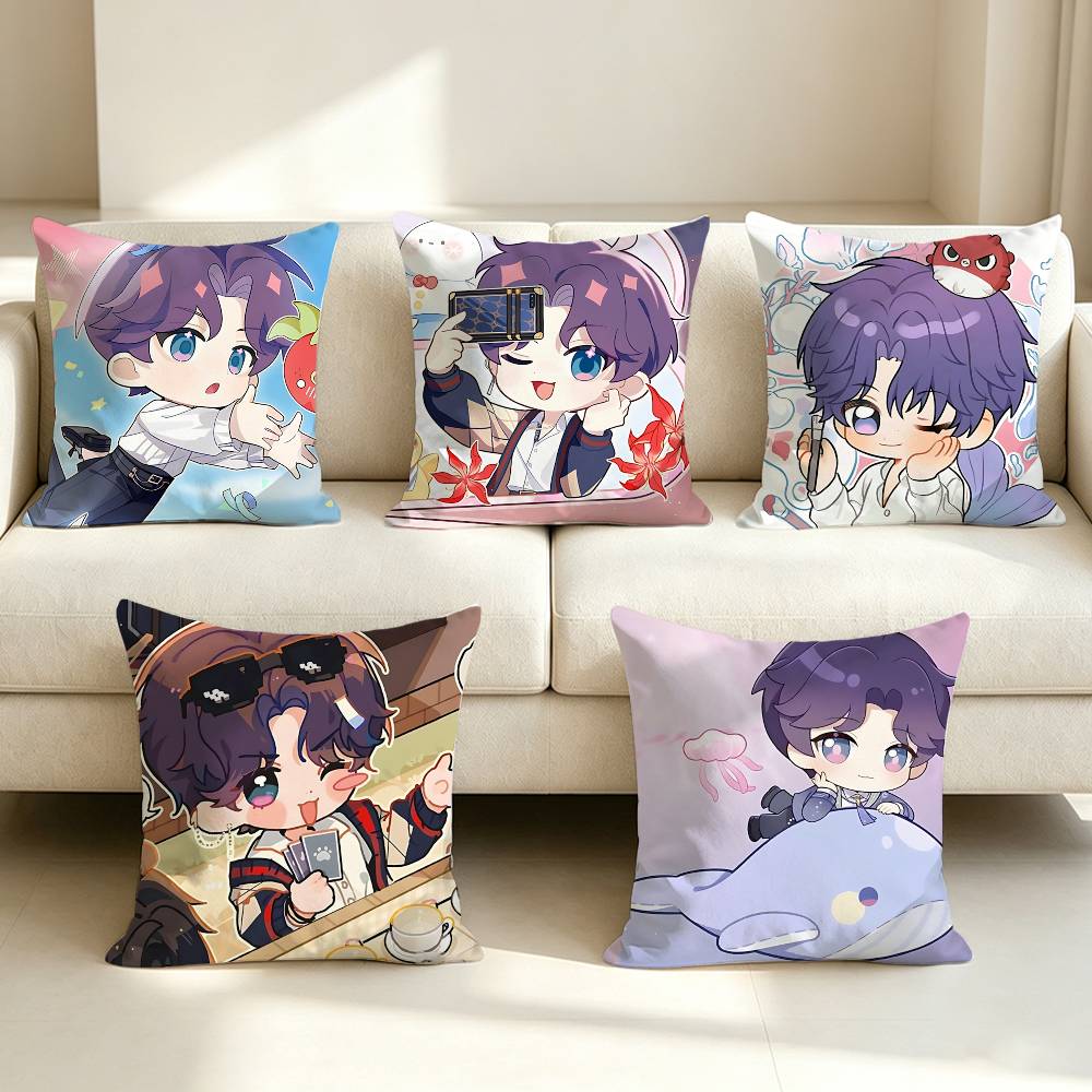 Home Landing Textiles - Qi-Yu R-Rafayel LandS Game Chibi Housse