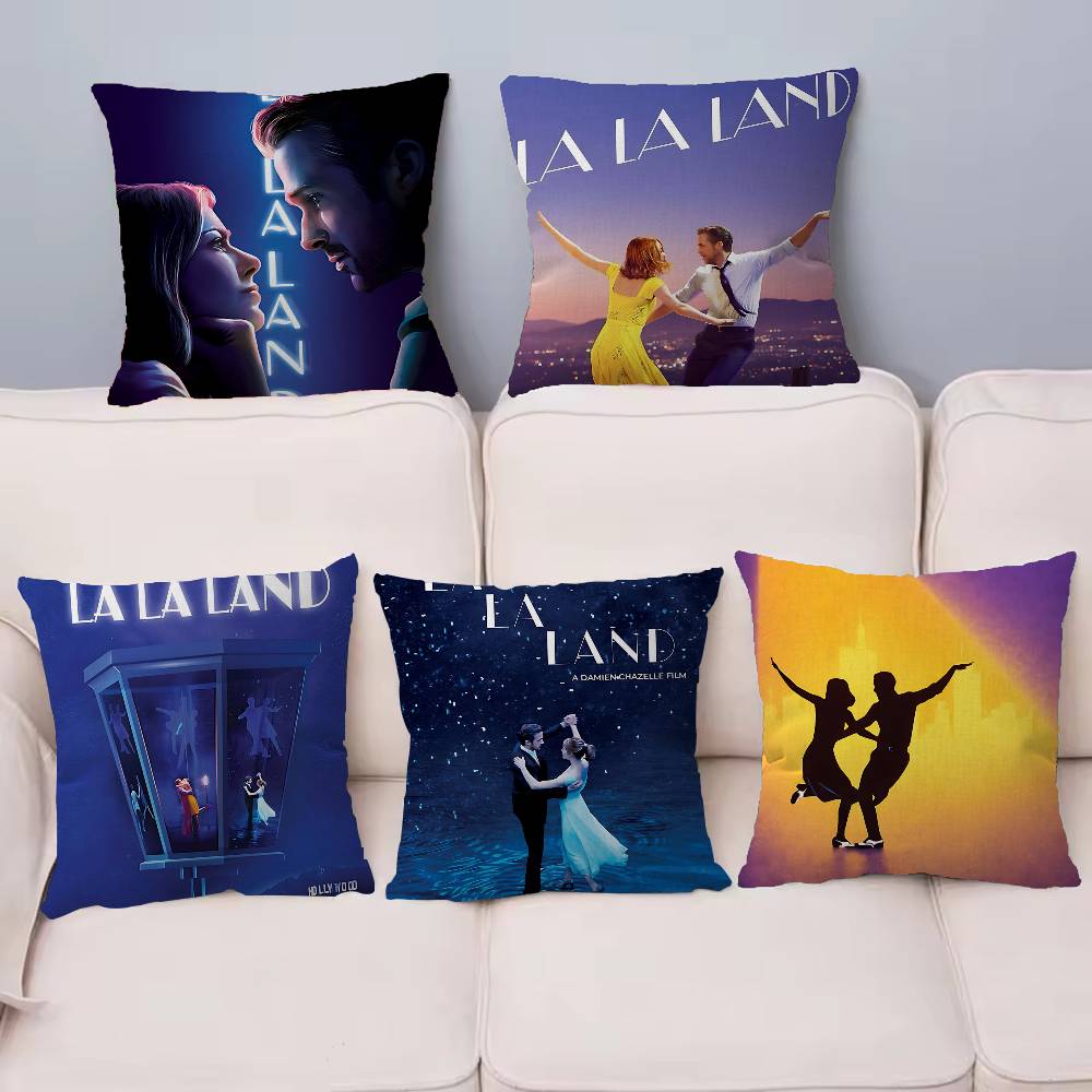 Home Landing Textiles - Housse de coussin La La Land,