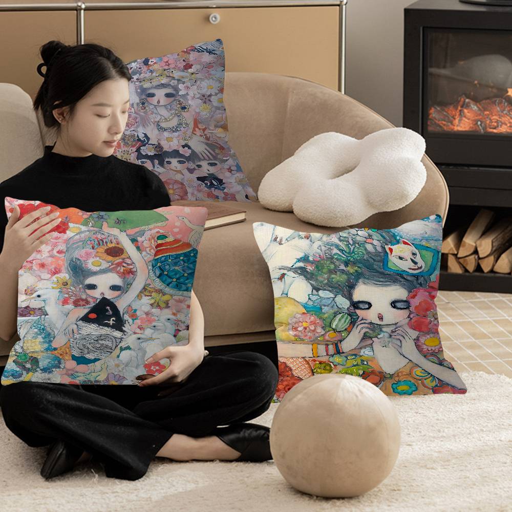 Aya Home Textiles - Aya Takano – housse de coussin