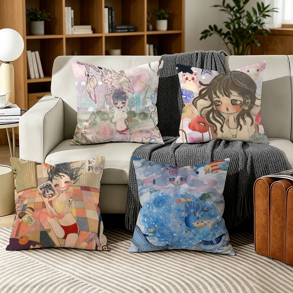 Aya Home Textiles - A-Aya T-Takano – taie d'oreiller artistique