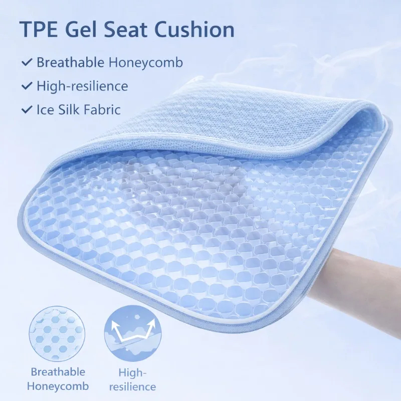 Cooling Pillow Gel - Coussin de siège en gel TPE