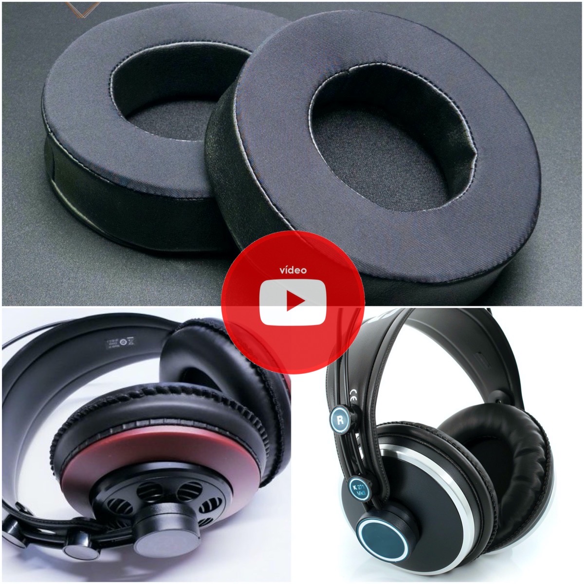 Cooling Pillow Gel - Coussinets d'oreille en mousse, Gel rafraîchissant,