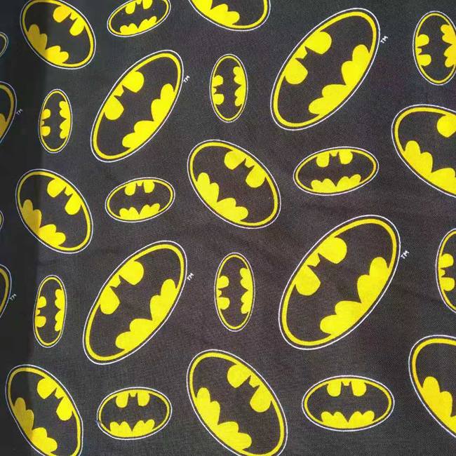 Home Textiles Designer - Tissu 100 coton avec Logo Batman,