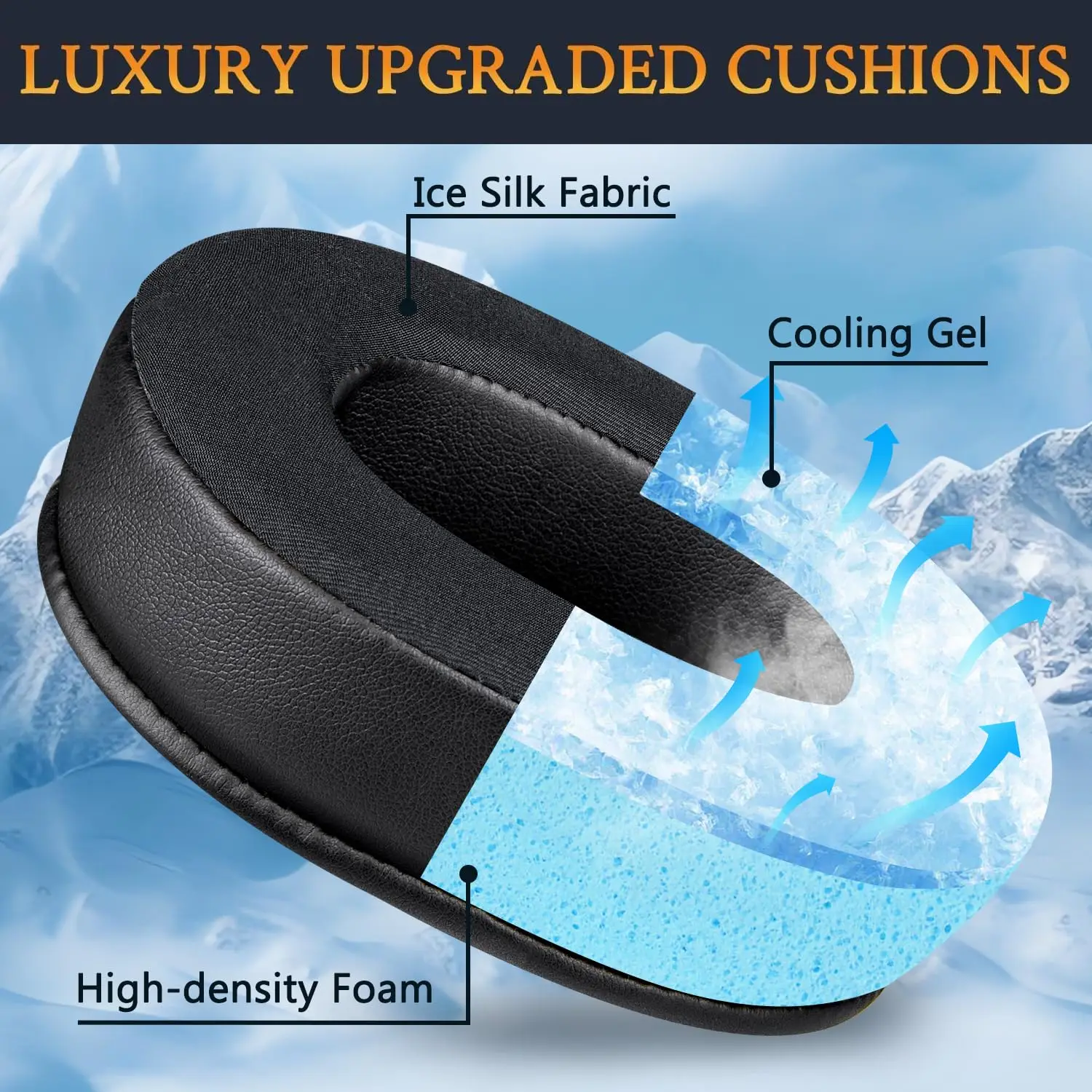 Coussinets d'oreille de rempla - Cooling Pillow Gel avis et prix