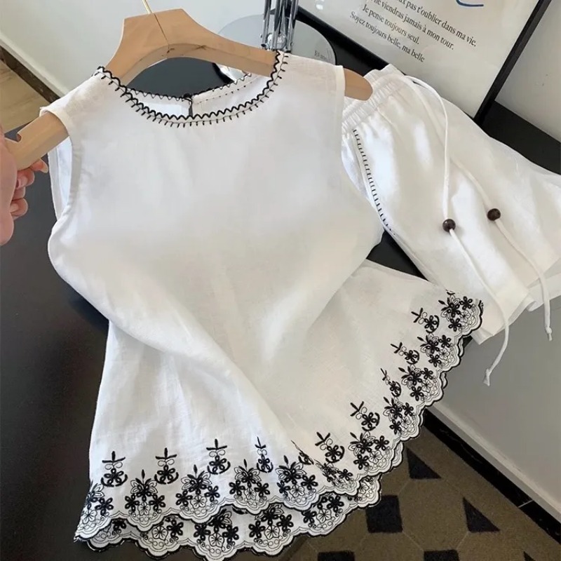 Gilet en dentelle brodée pour  - Home Textiles Store avis et prix