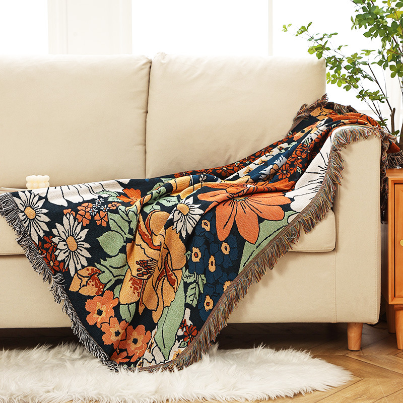Textile City Ins Galsang Flowe - Home Textiles Decoris avis et prix