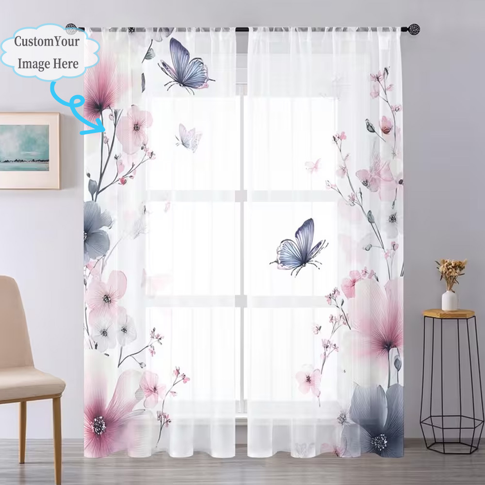Rideaux transparents plats 2D  - Home Textiles Designer avis et prix