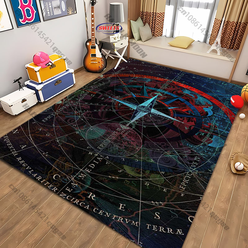 Tapis au design boussole pour  - Home Textiles Designer avis et prix