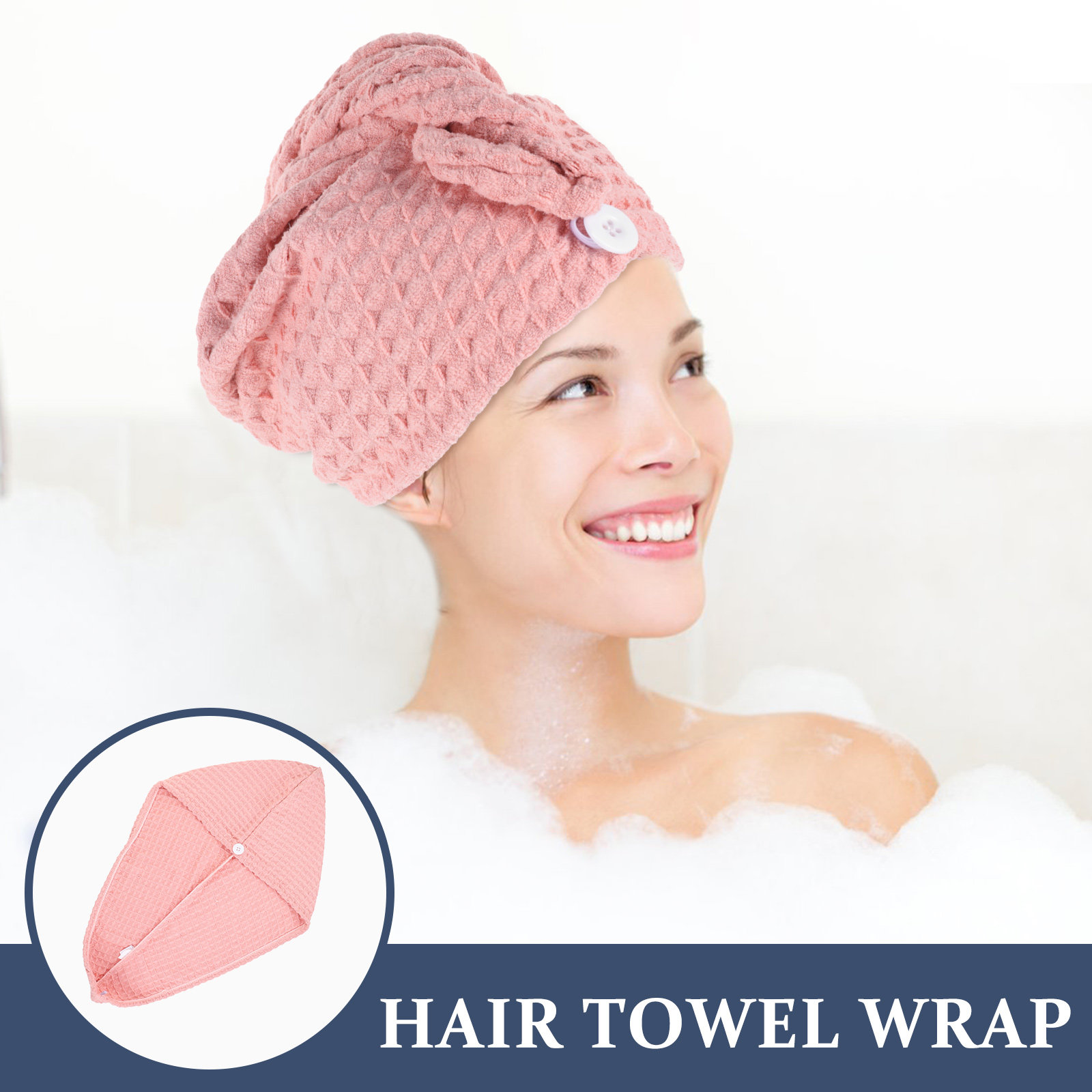 2 Serviettes à Cheveux à Sécha - Home Textiles Pakistan avis et prix