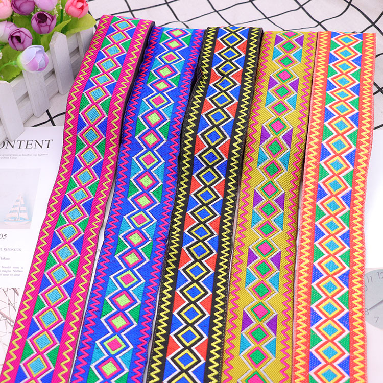 Broderie de dentelle en jacqua - Home Textiles India avis et prix