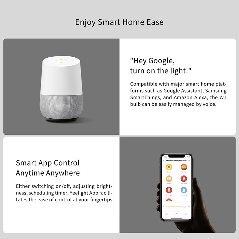 Ampoule LED intelligente WiFi  - Yeelight Light Smart Bulb avis et prix