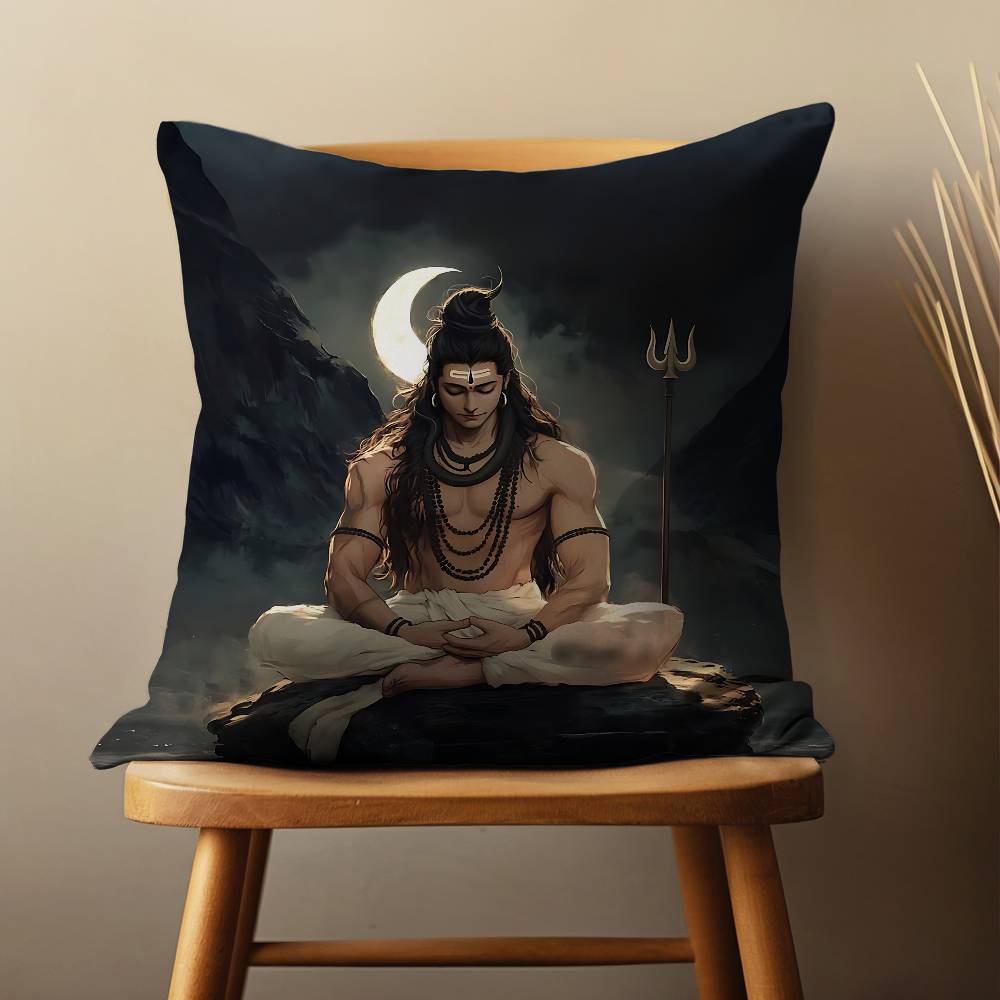 Housse de coussin Lord Shivasj - Home Textiles India avis et prix