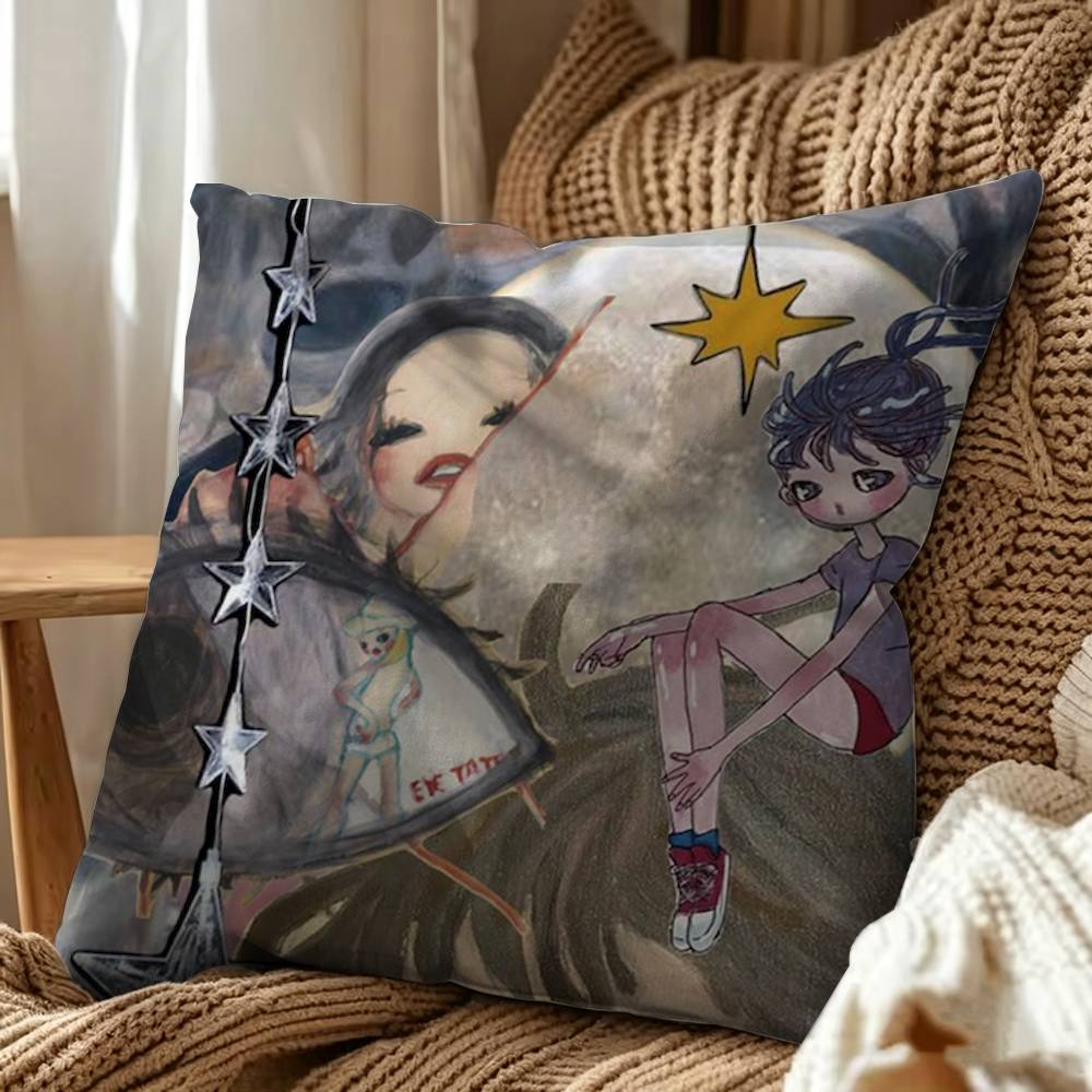 Housse de coussin imprimée dou - Aya Home Textiles avis et prix