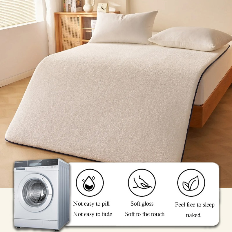 Surmatelas matelassé en laine  - Mattress Pad Topper avis et prix